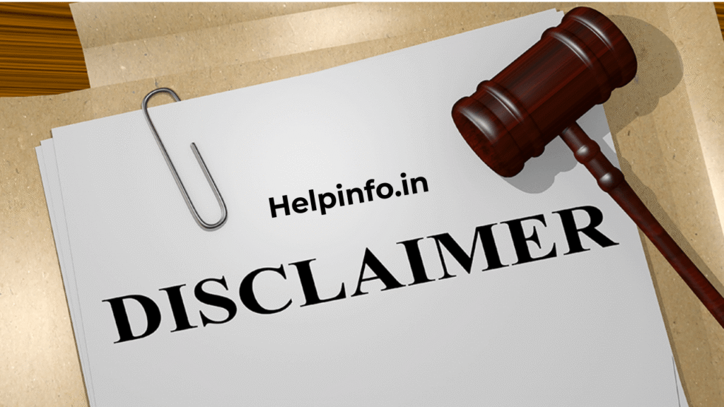 Disclaimer
